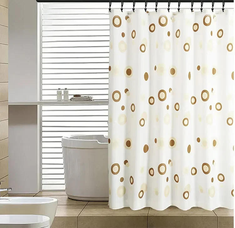 Description Picture 6 of item5pcs Shower curtain hook five ball ball gourd buckle shower curtain ring curtain clip iron material accessories bathroom set
