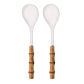 2Pcs Silver Spoon