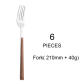 6Pcs Fork