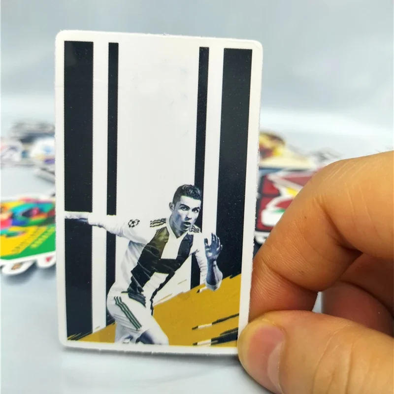 Description Picture 6 of itemReal Fan Club Bar Room Decor Wall Stickers Cristiano Ronaldo Football Star Madrid Waterproof Wall Sticker 52Pcs No Repeat