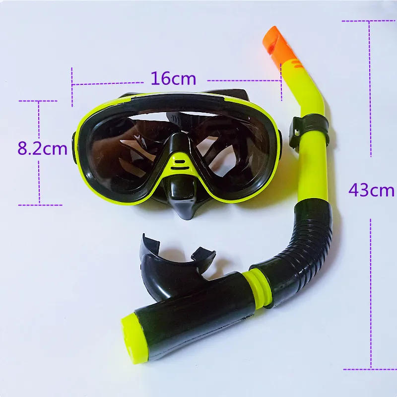 Description Picture 4 of itemOulylan Professional Snorkel Diving Mask Snorkels Goggles Glasses Diving Goggles Swimming Tube Set Snorkel Mask Adult Unisex