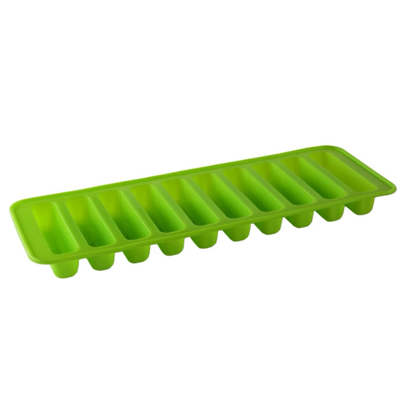 Description Picture 4 of itemReusable Silicone Summer Artifact Silicone Ice Cube Tray Long Slim Sticks Fits Sports Water Bottle Mould Ice Cream Maker Tools
