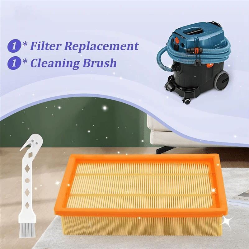 Description Picture 5 of itemB64B-Vacuum Cleaner Filter Kit Flat Pleated For Gas 35 L,M SFC,AFC Professional