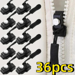 Universal Zipper Repair Kit Quick Instant Detachable Zipper Head Replacement Zipper Slider Pull for Jacket Bags Coat Free Sewing