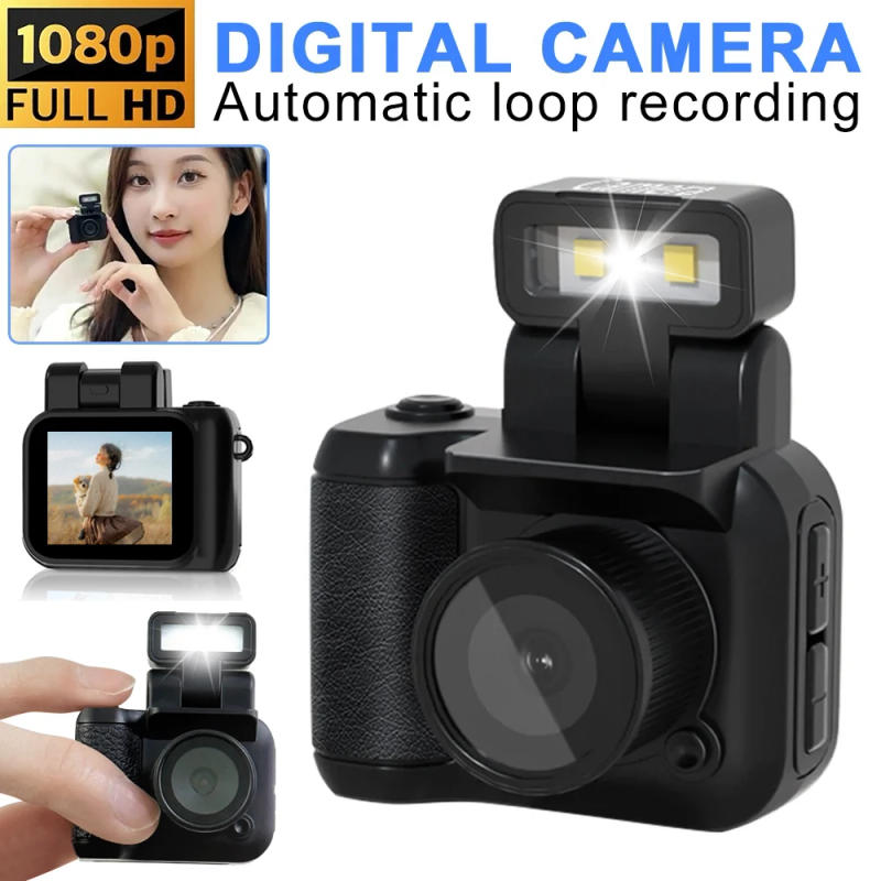 Description Picture 3 of itemHD 1080P Mini Camera Portable Pocket Cam With LCD Screen Digital Camera Flash Light Video Recorder Student Small Camcorder Y4000