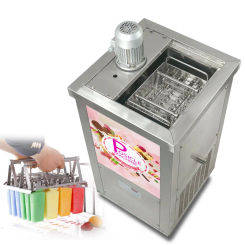 Commercial Stainless Steel 1 2 4 6 8 10 12 Mould  Style Ice Cream Popsicle Lolly Maker Frozen Ice Cream Bar Pop Making Machine