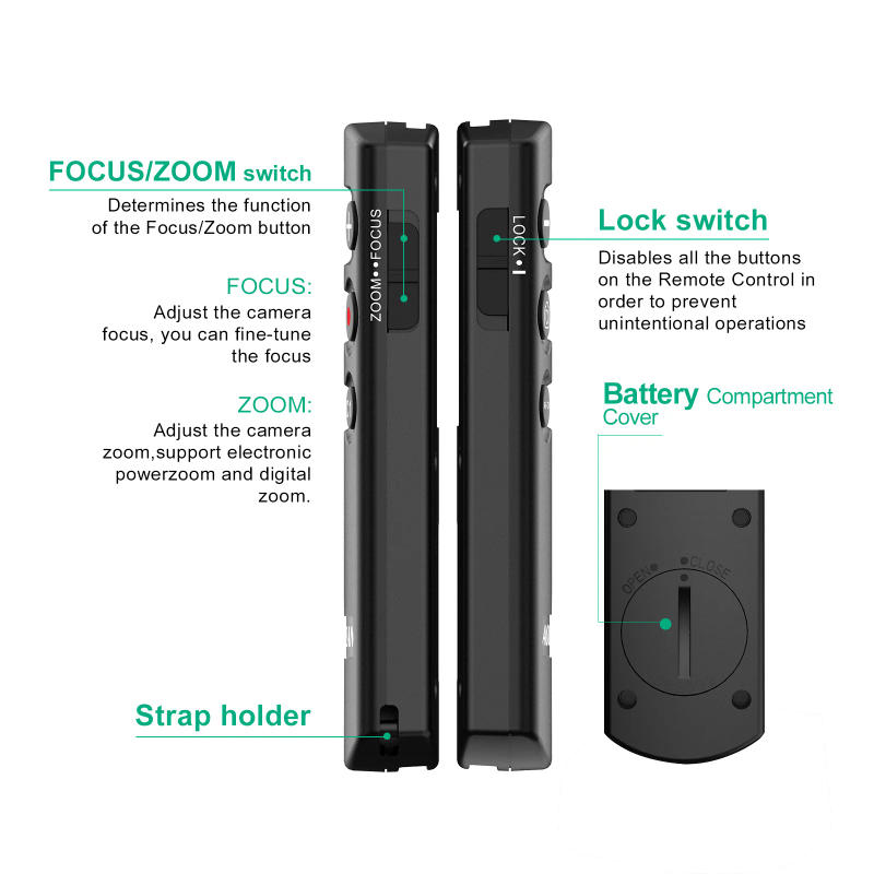 Description Picture 4 of itemCamera Wireless Bluetooth Remote Shutter Release Replace RMT-P1BT Work For Iconic Brand A6700 ZV-E10II A7IV A7III A7RV A7RIV A7SIII A7C