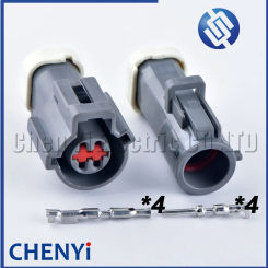 4 Pin Automotive waterproof connector front and rear sensor O2 Oxygen Sensor plug 3U2Z-14S411-HZB For Ford Mondeo Focus