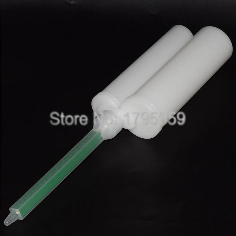Description Picture 5 of item10pcs 2:1 AB Epoxy Glue Cartridges 200ml Empty Barrel 2-Part Glue Tube Set for 200ml Caulking Gun Dispenser 2:1 Glue Guns Tools