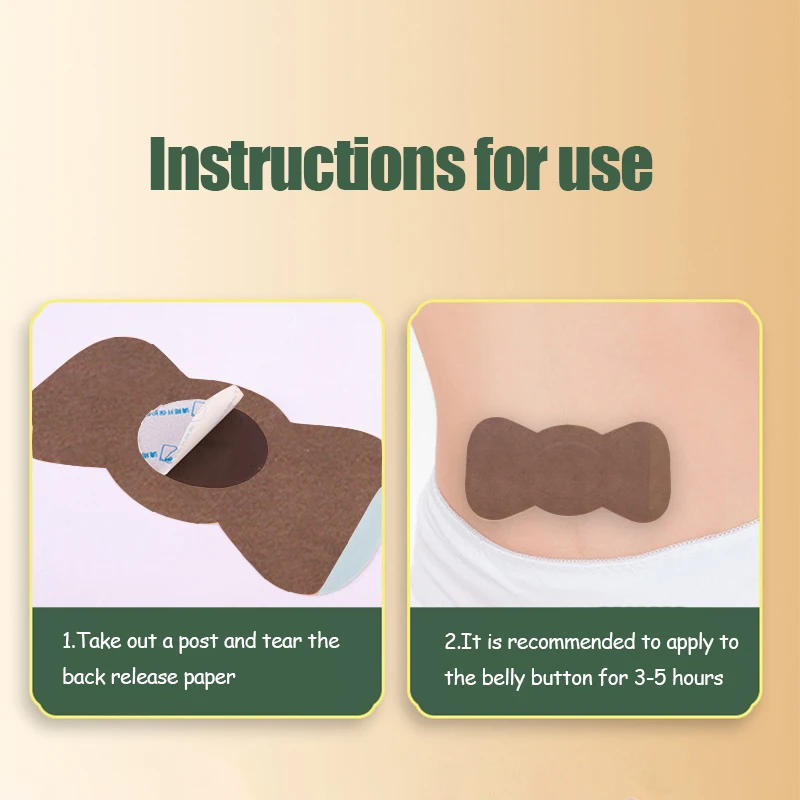 Description Picture 4 of item60/12/6PCS Belly Slimming Patches Fat Burning Lose Weight Removal Massage Shaping Body Patches Navel Care Firming Waist Stickers