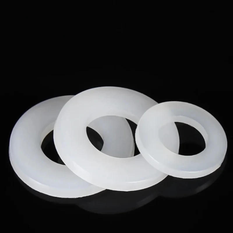 Description Picture 5 of itemNylon Screw Washer M2 M2.5 M3 M4  Plastic Seals Spacer Plated Flat Insulation Plain Round O Ring Gasket