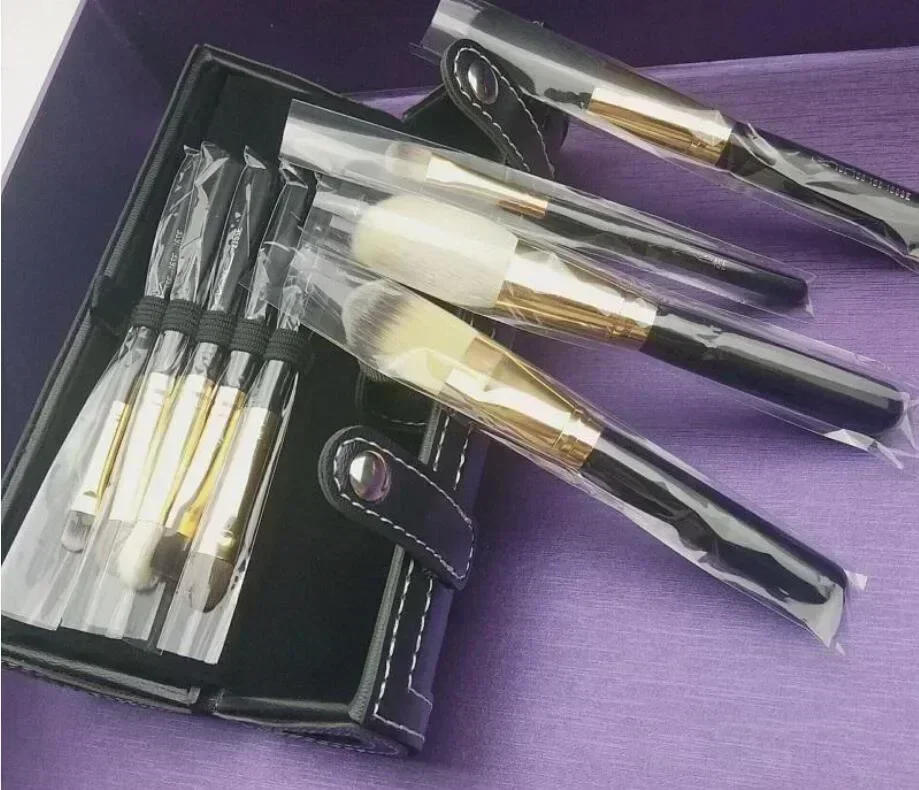 Description Picture 2 of item2025 New Arrival 9pcs Set Brown Professional Cosmetic Make Up Brush bc5 Makeup Tool