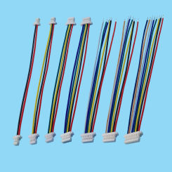 Mini JST SH 1.0mm Pitch Wire Connector SH 1mm Female Plug 2 3 4 5 6 7 8 Pins Electronic DIY Terminals Wires Cable 28AWG 10CM