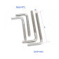 2pcs M4X80