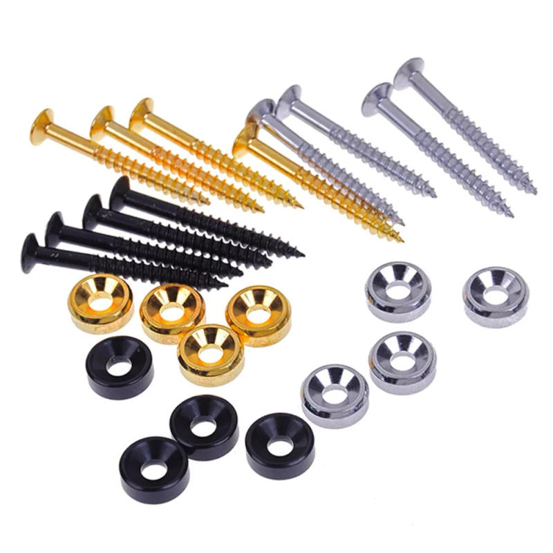 Description Picture 5 of itemFor Electric guitar bass neck joint bushing and bolt (with 4 screws)