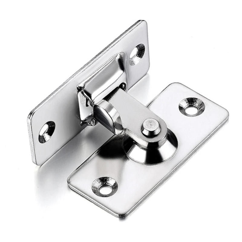 Description Picture 4 of itemLatch Clasp Chain Door Lock Push Pull Button 90 Degree Home Cabinet Hotel Security Tools Sliding Stainless Steel Shift