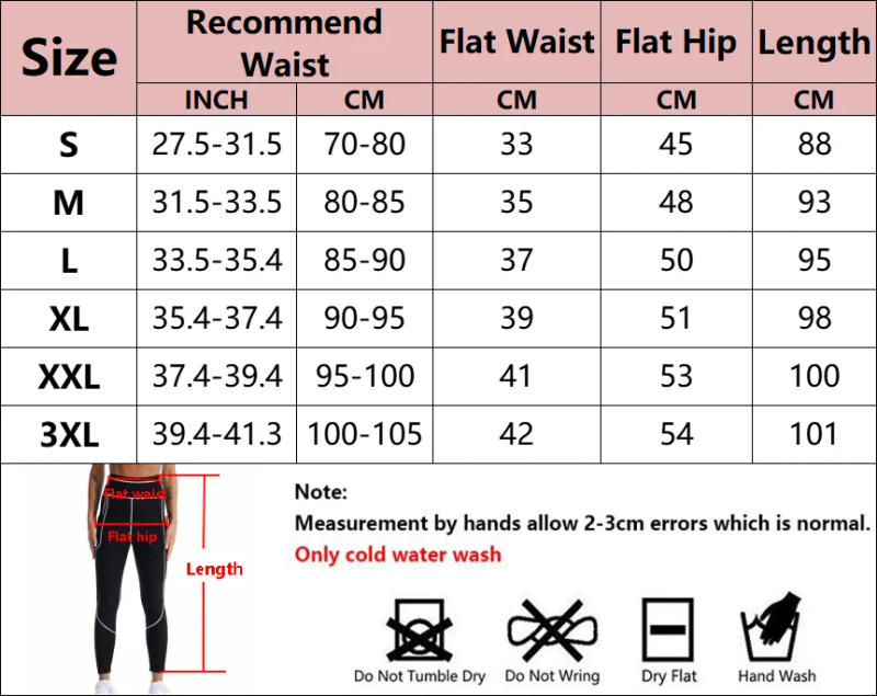 Description Picture 3 of itemHot Sauna Suit Sauna Sweat Pants Hot Thermal Sweating Shapers Women Weight Loss Fat Burning Corset Body Shaper Slimming Coats