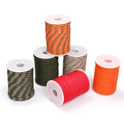 30M 7-Core 550 Paracord 4mm Parachute Cord Outdoor Camping survival Rope kit Umbrella Tent Lanyard Strap Clothesline