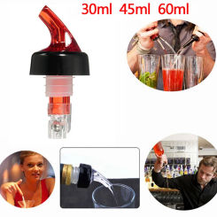 45/60ml Quantitative Wine Pourer Measure Flow Pourer Alcohol Liquid Dispenser Automatic Measuring Oil Spout Wine Decanter