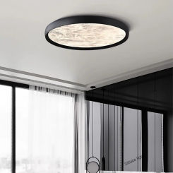 Bedroom lamp ceiling lights modern simple 2024 new full spectrum minimalist master bedroom high-end living room dining room room