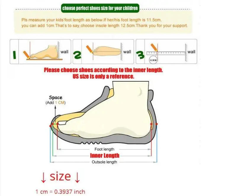 Description Picture 3 of itemChildren's Slippers Summer Boys' Cartoon Home Indoor Anti slip Soft Sole Baby Slippers Boys' Girls' Slippers Bathroom Shoes Size