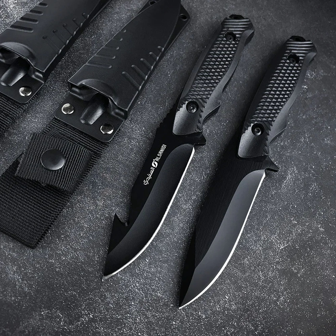 Description Picture 3 of item1PC Hunter Outdoor Fixed Blade Camping Rescue EDC Knife Hunting Self Defense Jungle Survival Multifunctional Straight Knives