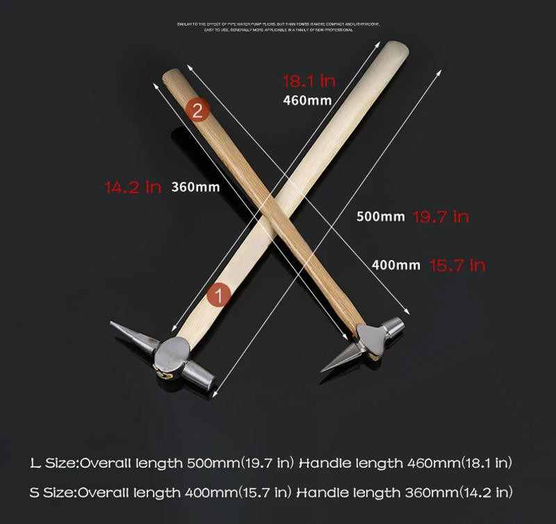 Description Picture 3 of itemDetection Hammer Knocking Hammer Railway Train Boiler Inspection Escape Appliances Car Safety Hammer Hand Tools Window Breaking