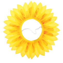Party Hats Adults Funny Embellished Headband Flower Headgear Sunflower Favors Kids Headpiece Costume Party Headwear