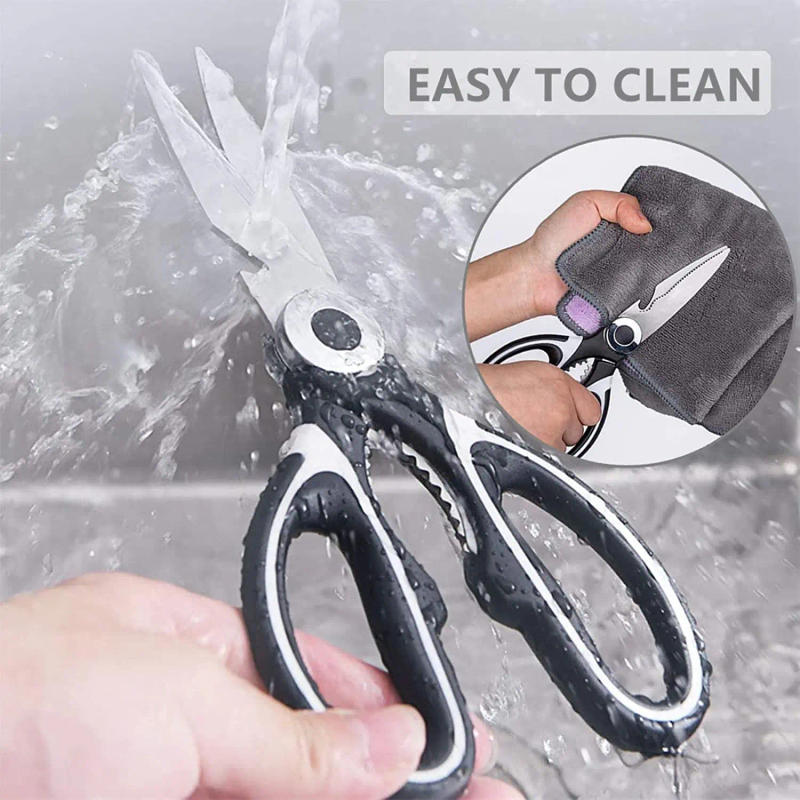 Description Picture 5 of itemKitchen Scissors Chicken Bone Fish Scissors Chicken Duck Cutter Shears Stainless Steel Scissors Scale Clean Cook Scissors Knife