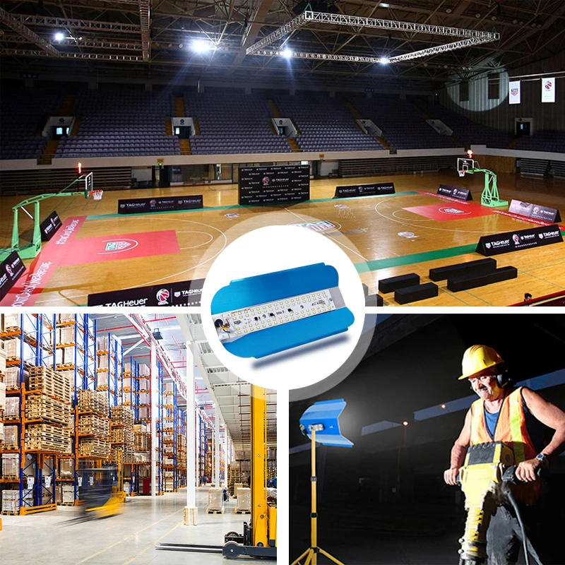 Description Picture 5 of item2/1Pcs Led Flood Light 50W Outdoor Waterproof IP65 Led Spotlight Street Light Garden Wall Lamp For Landscape Yard Decor Lighting