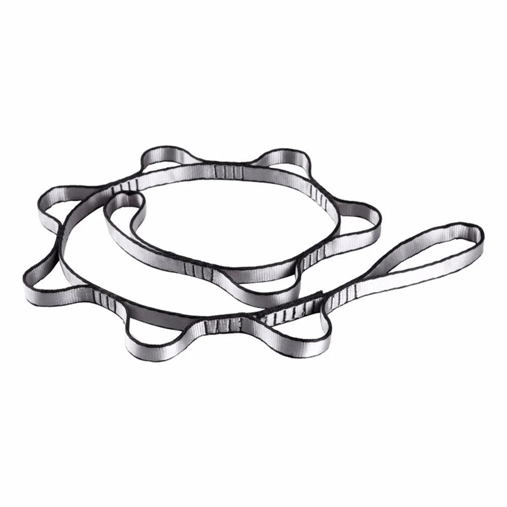 Description Picture 3 of itemYoga Stretch Belt Extender Strap Rope Outdoor Hanging Rope Climbing Rope for Aerial Yoga Elastic Yoga Hammock Shoulder Strap