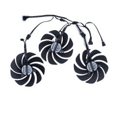 3Pcs/Set,Graphics Card Fan,For GIGABYTE RTX 4080 16GB EAGLE OC,For GIGABYTE GV-N4080EAGLE,Video Cards Cooling,GAH3S2U
