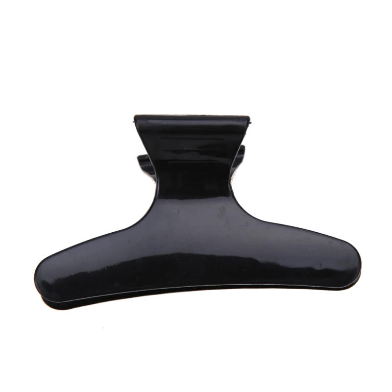 Description Picture 4 of item12pcs Positioning Clamp Professional Butterfly Shaped Hair Styling Section Clamp Black Hair Accessories Home Use