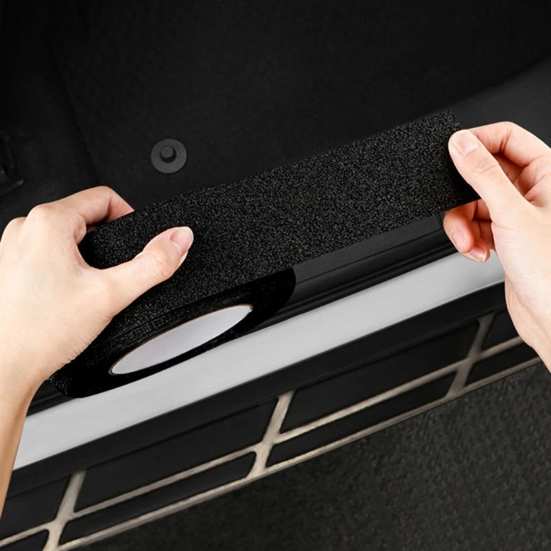 Description Picture 3 of itemHigh Traction Tape PVC Anti Slip Grip Traction Tape Waterproof Anti Slip Safety Tape Adhesive Tape for Step Treads Dropship