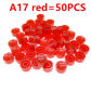 Red  - id 3.2mm