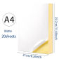 White Matte-20PCS