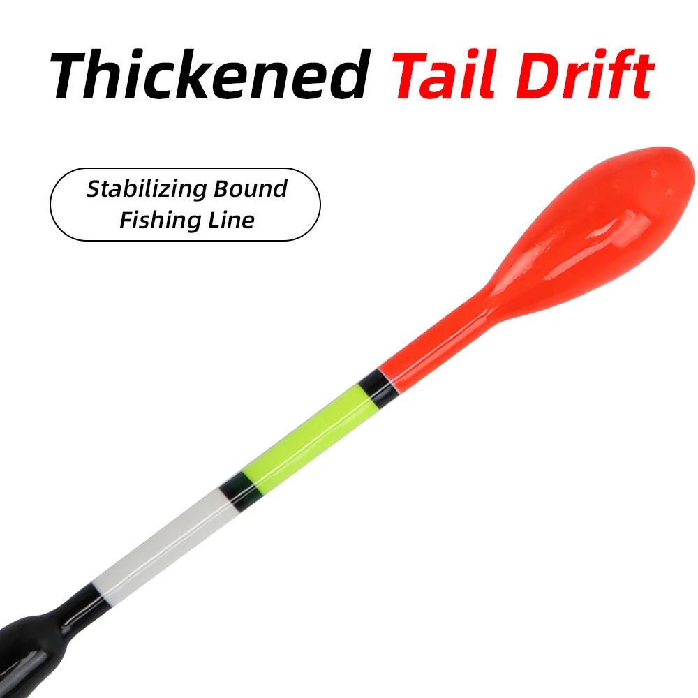 Description Picture 3 of item10pcs PAULOWNIA  Fish Float, Large Buoyancy, Standing, Eye catching, Rock Fishing, Floating, Cross border Fishing Gear Wholesale