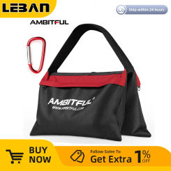 Ambitful 44x33cm Load-Bearing Sandbag Photography Studio Video Stage Film Heavy Duty Sandbag  for Light Stands Boom Arms Tripods