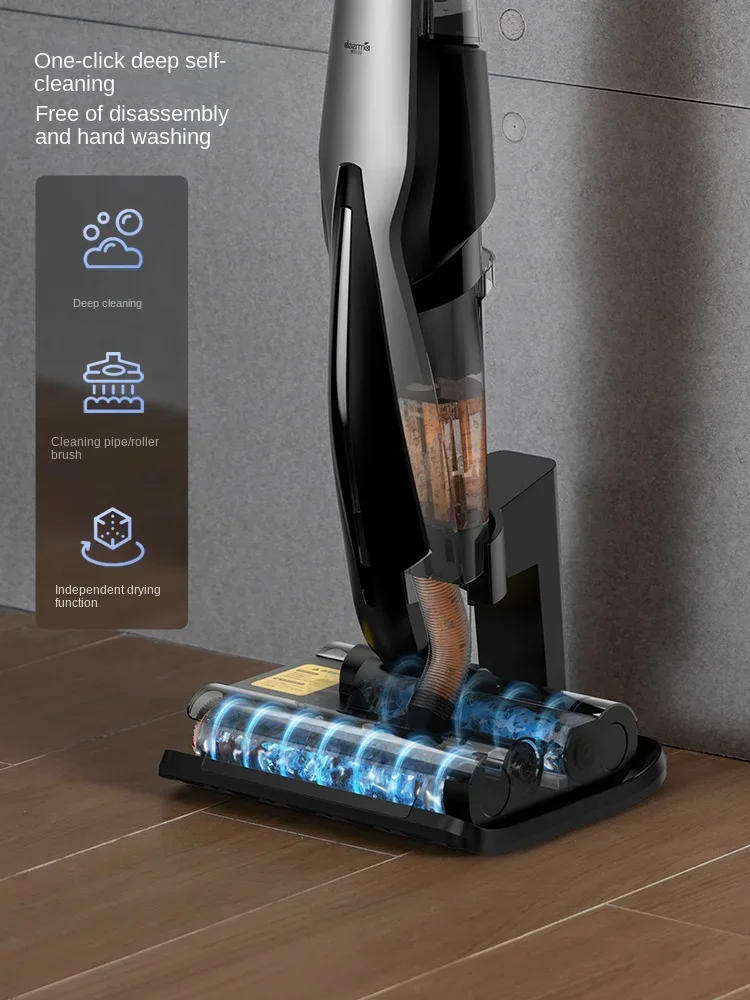 Description Picture 5 of itemDeerma P30 Double Roll Cleaning Machine Vacuum Mopping Machine Handheld Household Appliances Intelligent Wireless Vacuum Cleaner