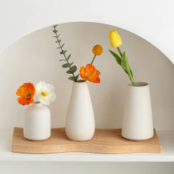 Simple Brief Style Ceramic Vase Dining Table Wedding Decorations Nordic Home Living Room Decorations Vase