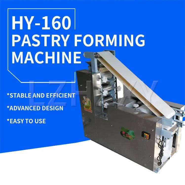 Description Picture 3 of itemAutomatic Empanada Dumpling Skin Wrapper Making Machine Chapatti Roti Arabic Pita Flour Tortilla Maker