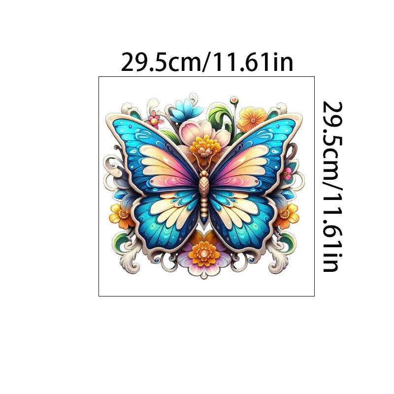 Description Picture 2 of itemButterfly Toilet Stickers Wall Stickers Toilet Lid Wc Refrigerator Home Decoration Toilet Door Sticker Bathroom Accessories