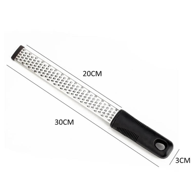 Description Picture 3 of itemCitrus Lemon Zester & Cheese Grater-Parmesan Cheese, Lemon, Ginger, Garlic, Nutmeg, Chocolate, Vegetables, Fruits, kitchen tools