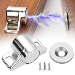 Magnet Cabinet Door Catch Magnetic Furniture Door Stopper Strong Powerful Neodymium Magnet Latch Cabinet Catches Cupboard Closer