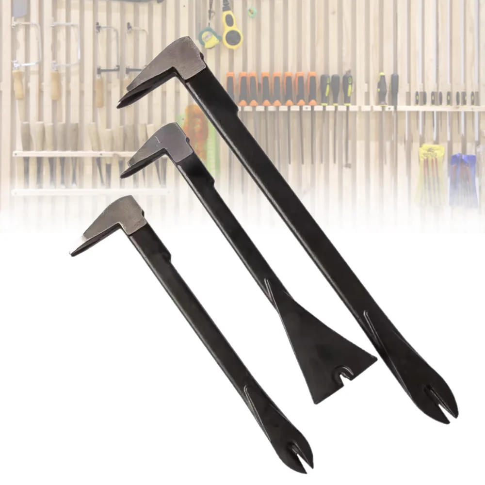 Description Picture 2 of itemPry Bar Edc Prybar Crowbars Remover Staple Mini Cat Paws Nail Puller Hand Pulling Crow Woodworking Carpentry Tool Home Remolding