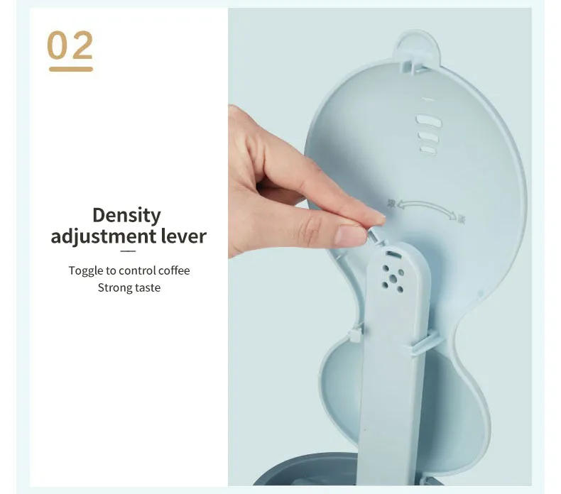 Description Picture 6 of item600ML American Coffee Maker Household Small Automatic Drip Mini Coffee Pot Flower Teapot Dual-Purpose Hot Drink 220V