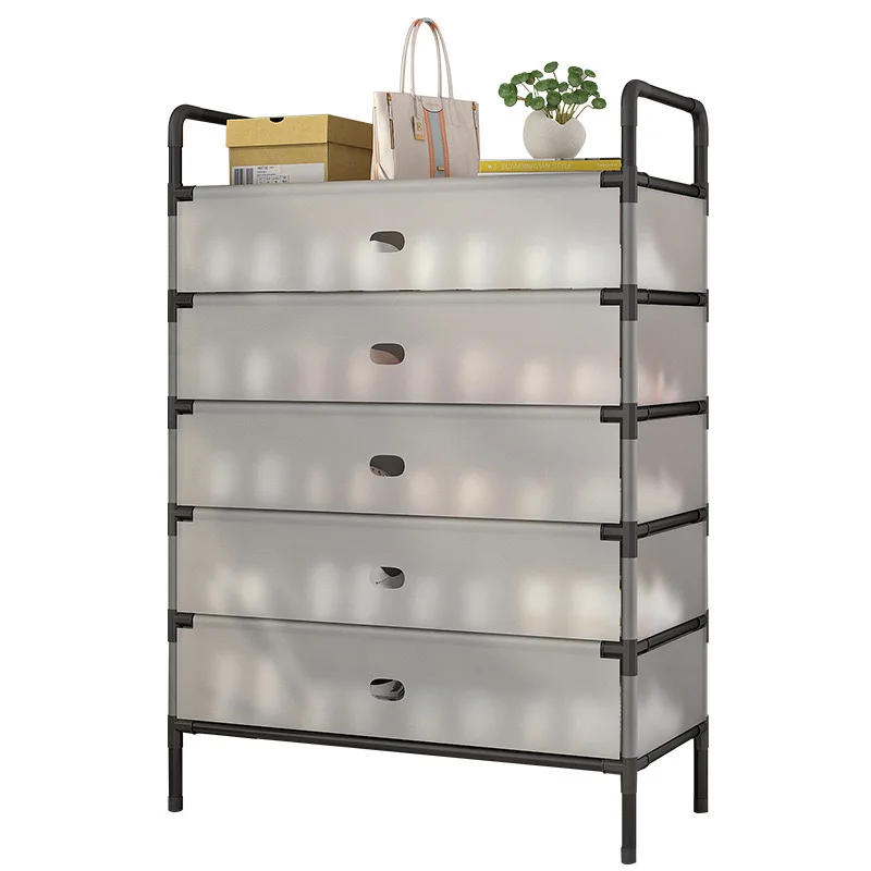 Description Picture 2 of itemPopular Top Quality Dustproof Shoe Storage Rack Organizer Multilayer Shoes Storage Cabinet