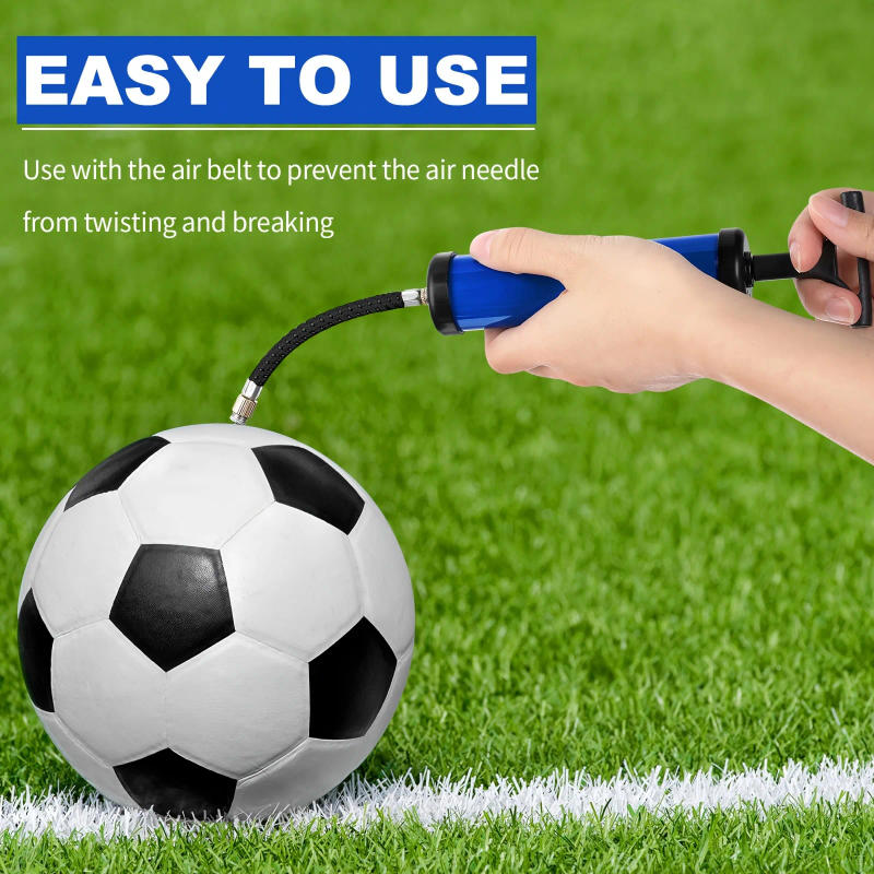 Description Picture 6 of item1 Pc Portable Multifunctional Ball Pump With Needle And Nozzle, Ball Inflator For Football,Basketball,Volleyball,Swimming