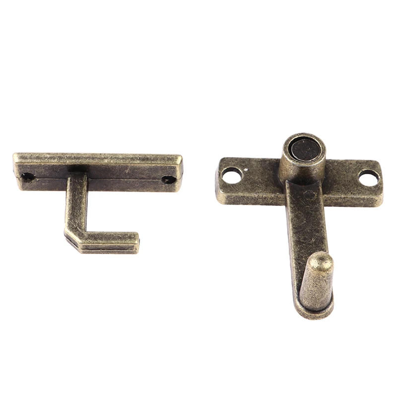 Description Picture 5 of itemSliding Window Door Lock Handle Metal Door Latch Home Safety Chain Bronze Guard Latch Bolt With ScrewsDoor Home Hardware