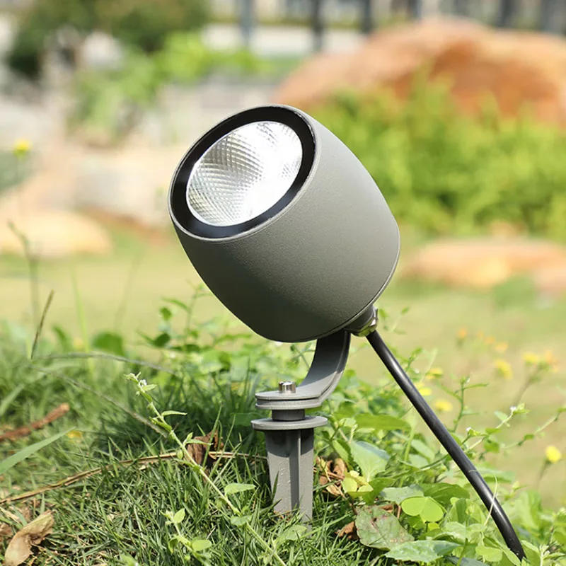 Description Picture 2 of item1PC LED Waterprof Lawn Lamp LED Garden Lights Outdoor 85-265V Landscape Spike Bulb IP65 Led Light Garden Path Spotlights LT054
